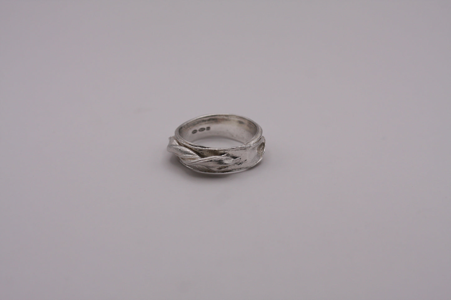 Silver Mitsuro Hikime Ring size P
