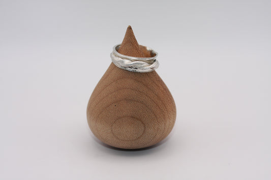 Silver Mitsuro Hikime Ring size P