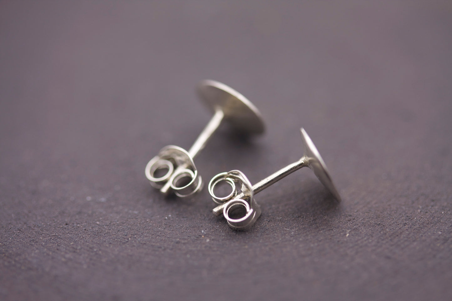 Galaxy Stud Earrings Sterling Silver with Gold Plated Detail